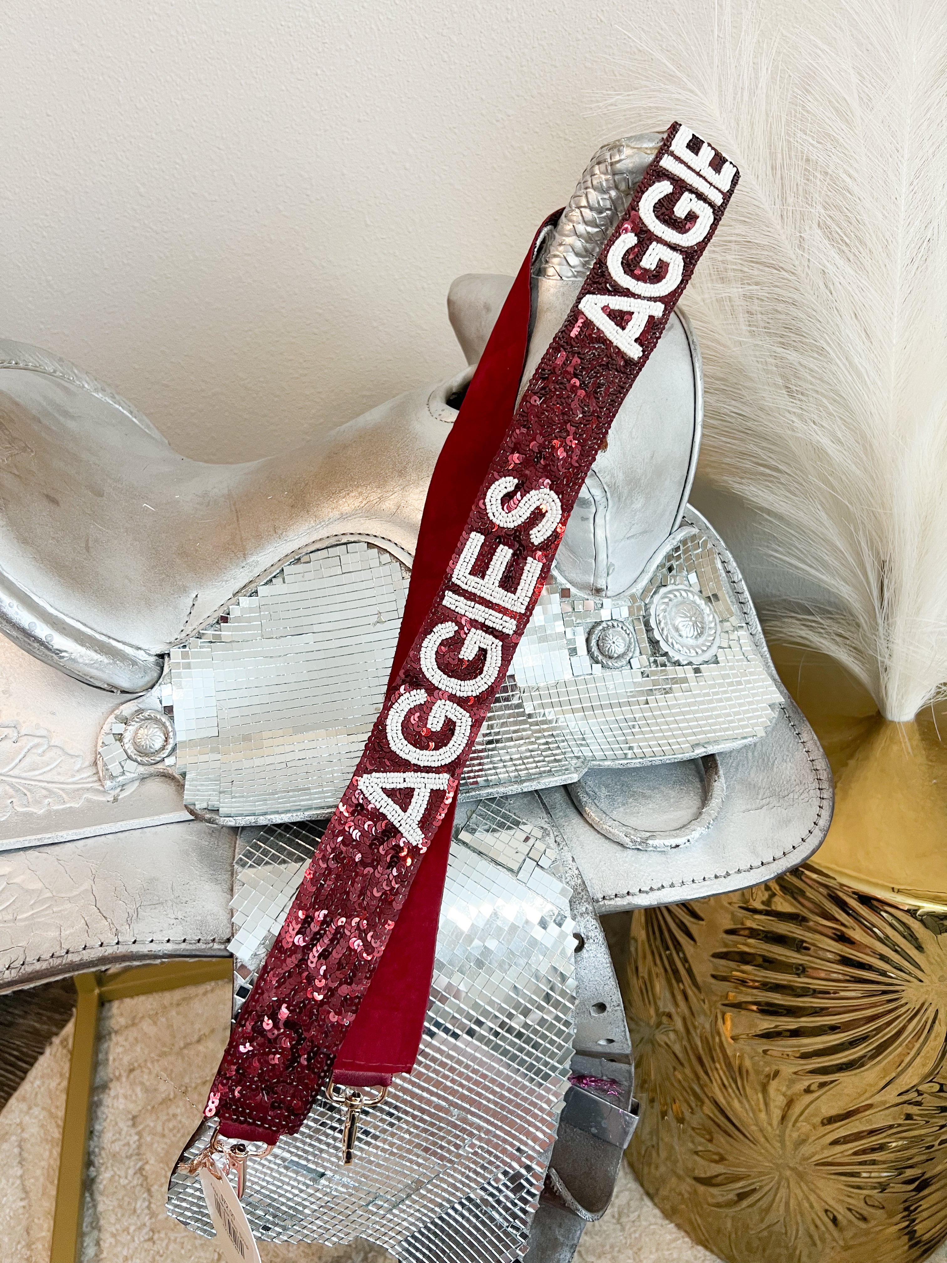 A&M Sequin Bag Strap - JD Ranch Boutique