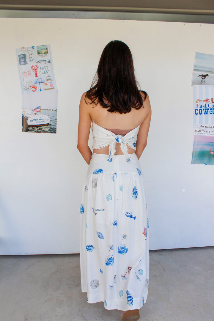 Coastal Scarf Top Set
