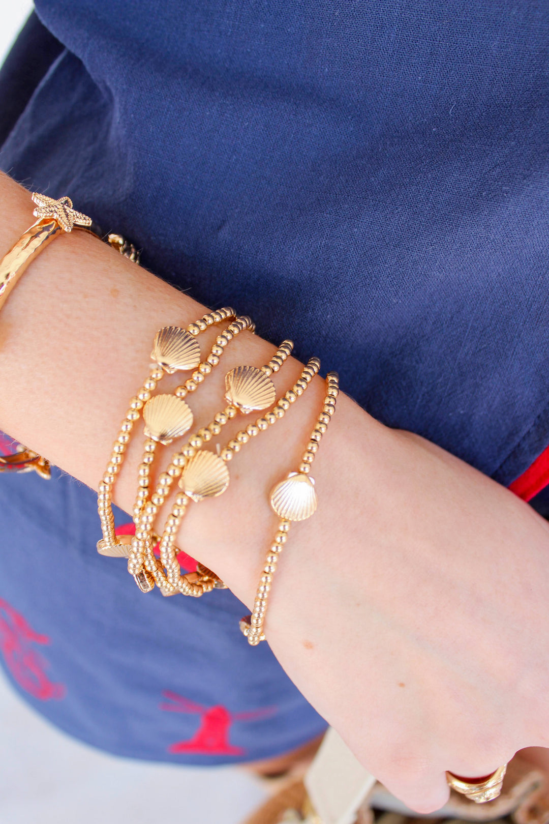 Shell Beaded Bracelets