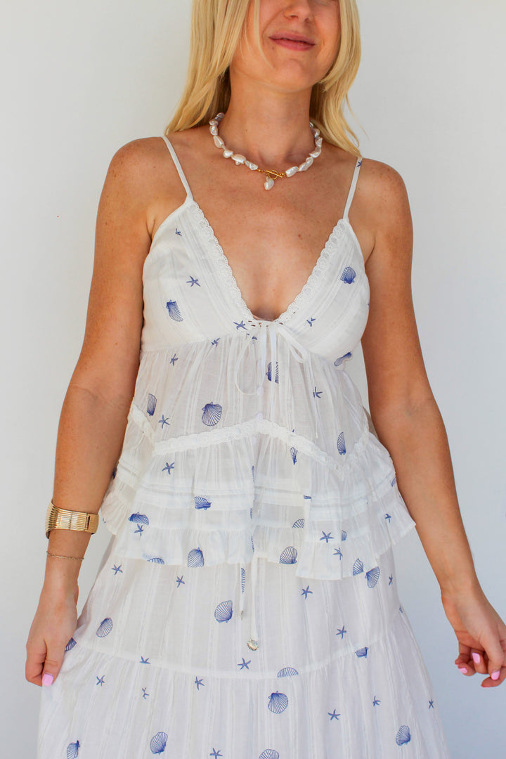 Tiered Coastal Maxi Set