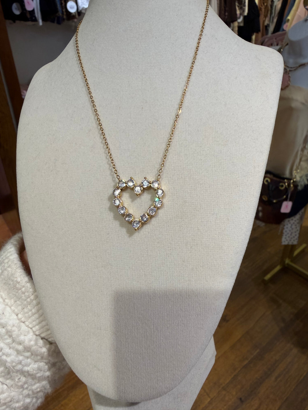 Crystal Heart Necklace