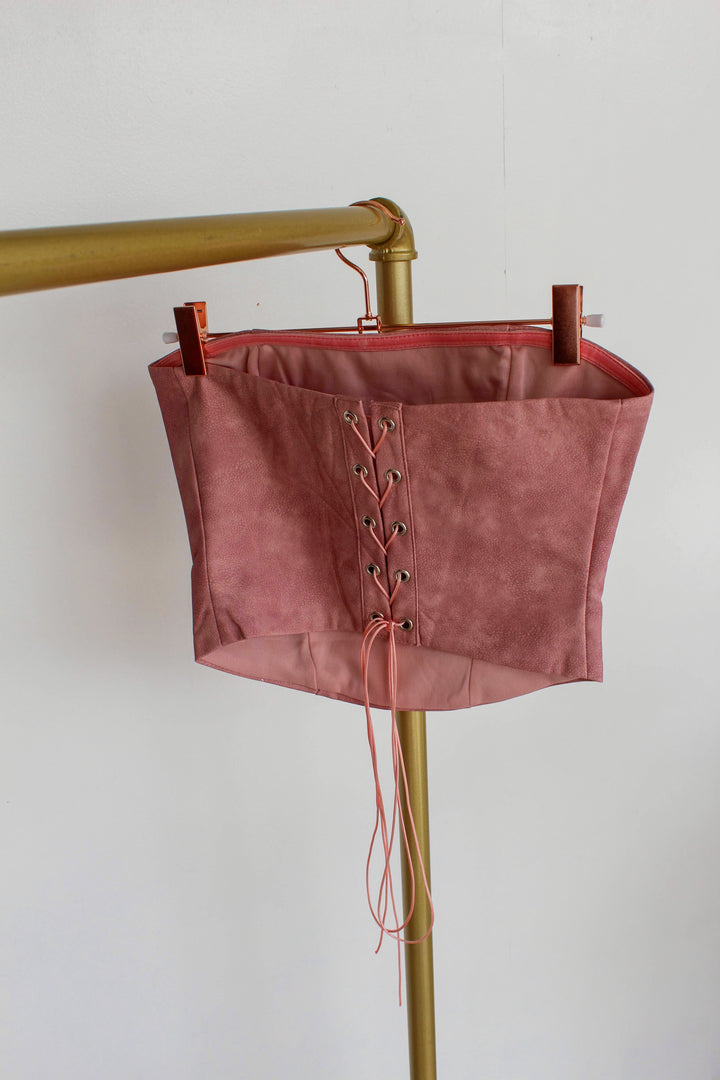 Western Corset Top in Pink