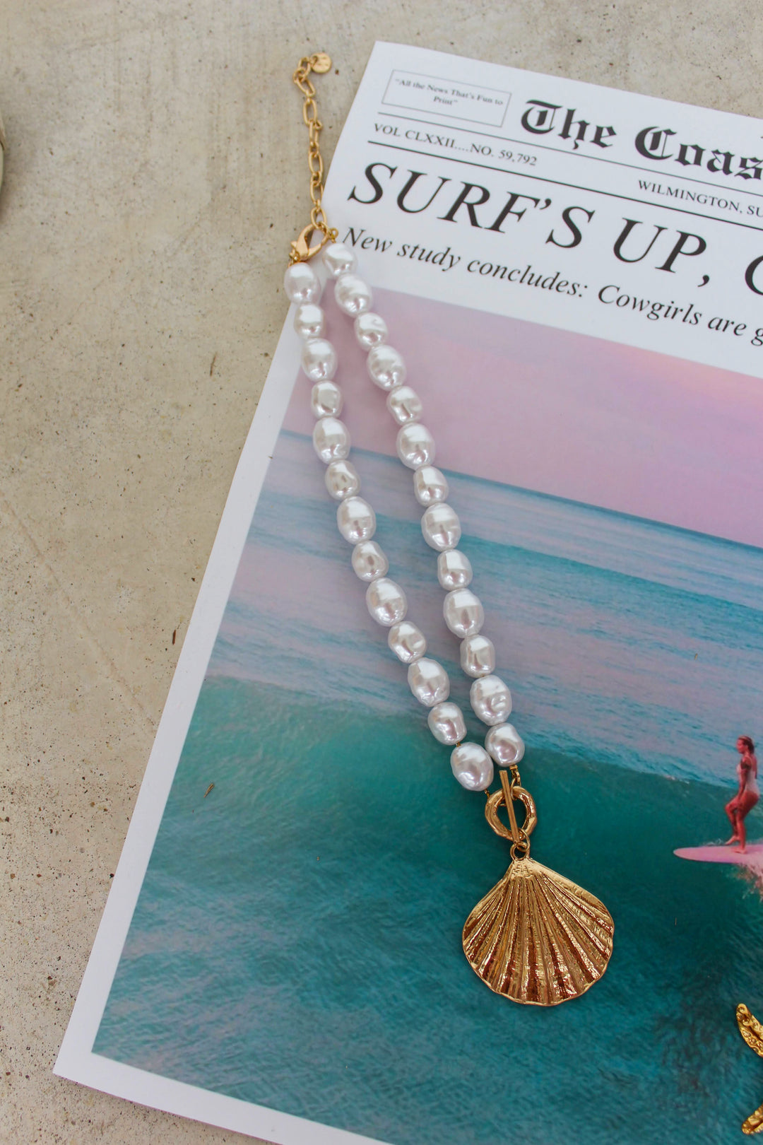 Pearl & Shell Necklace