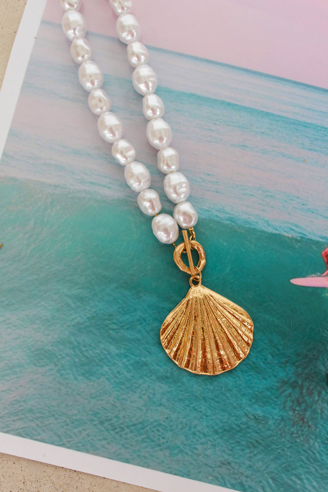 Pearl & Shell Necklace