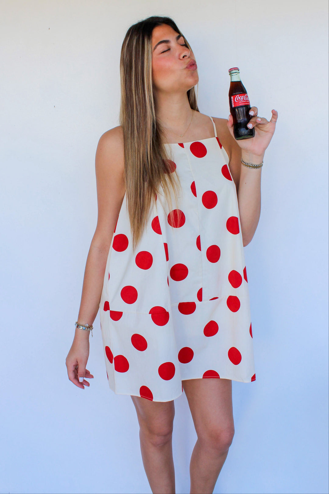 Red Polka Dot Dress
