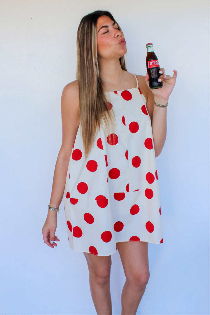 Red Polka Dot Dress