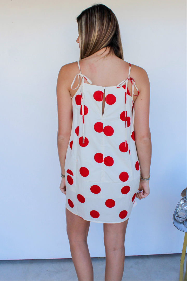 Red Polka Dot Dress