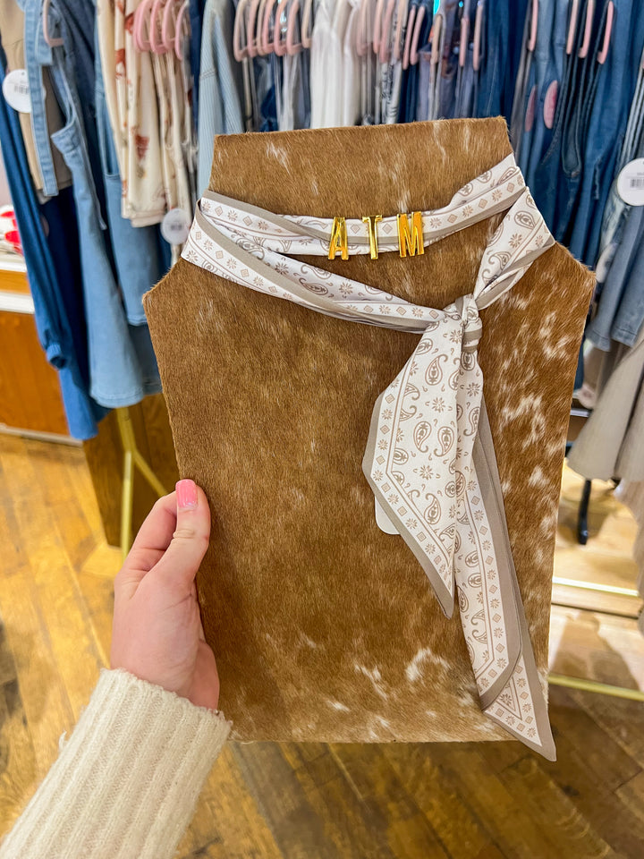 Paisley Print Twilly