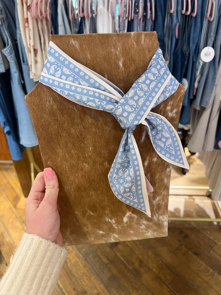 Paisley Print Twilly