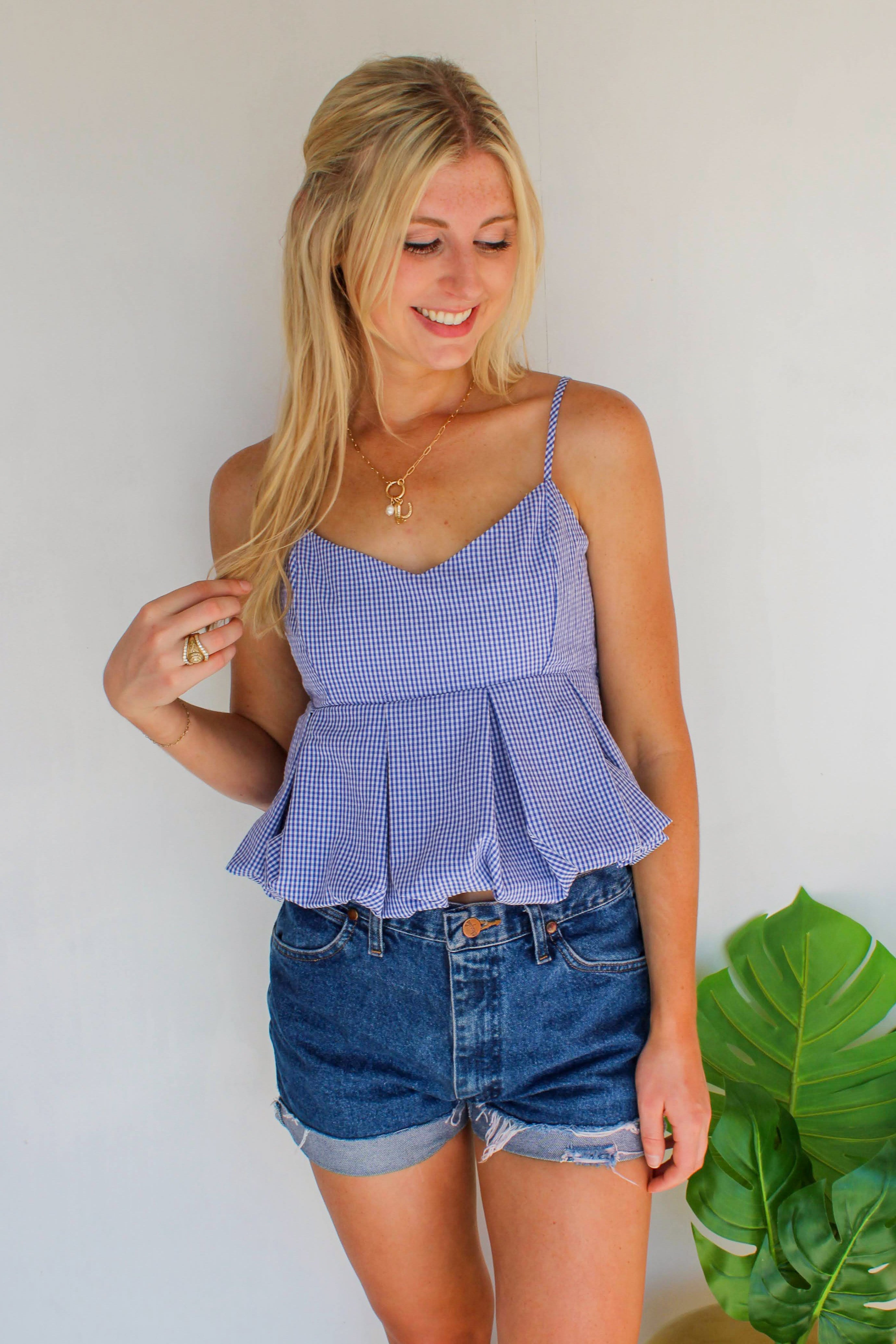 bubble hem top