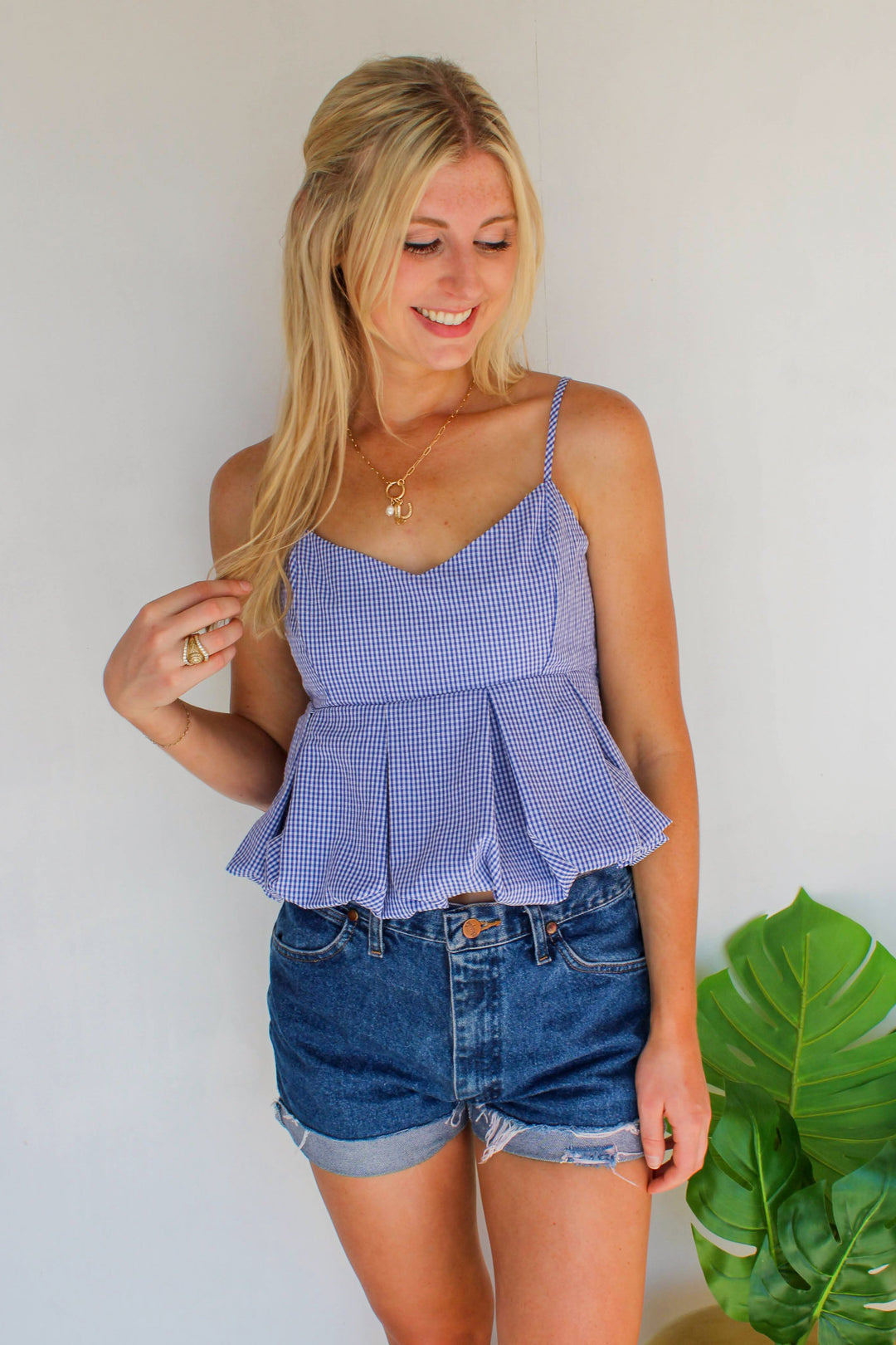 bubble hem top