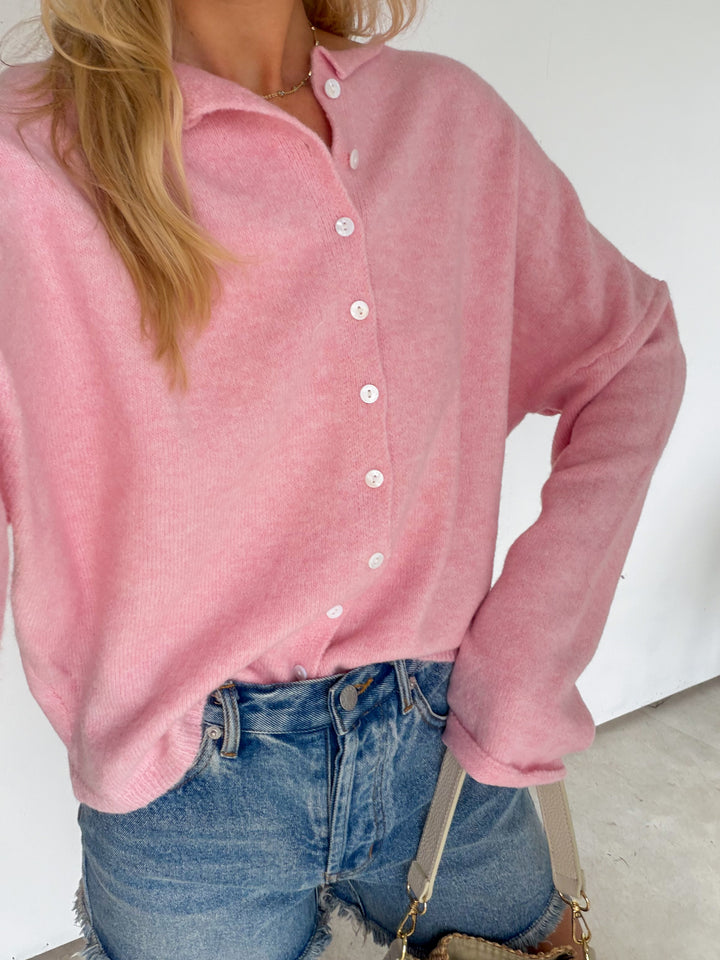 Baby Pink Cardigan