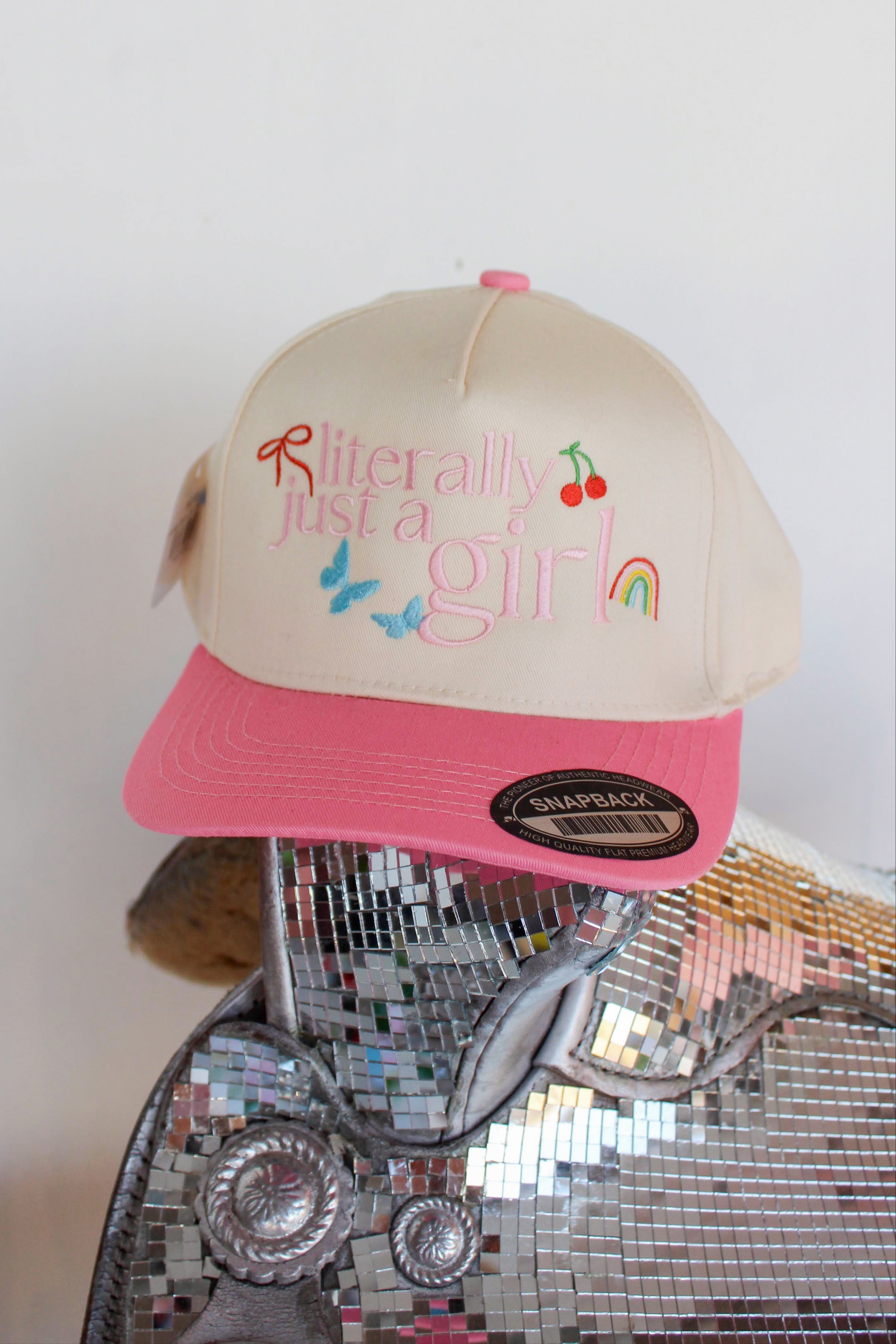 literally just a girl hat