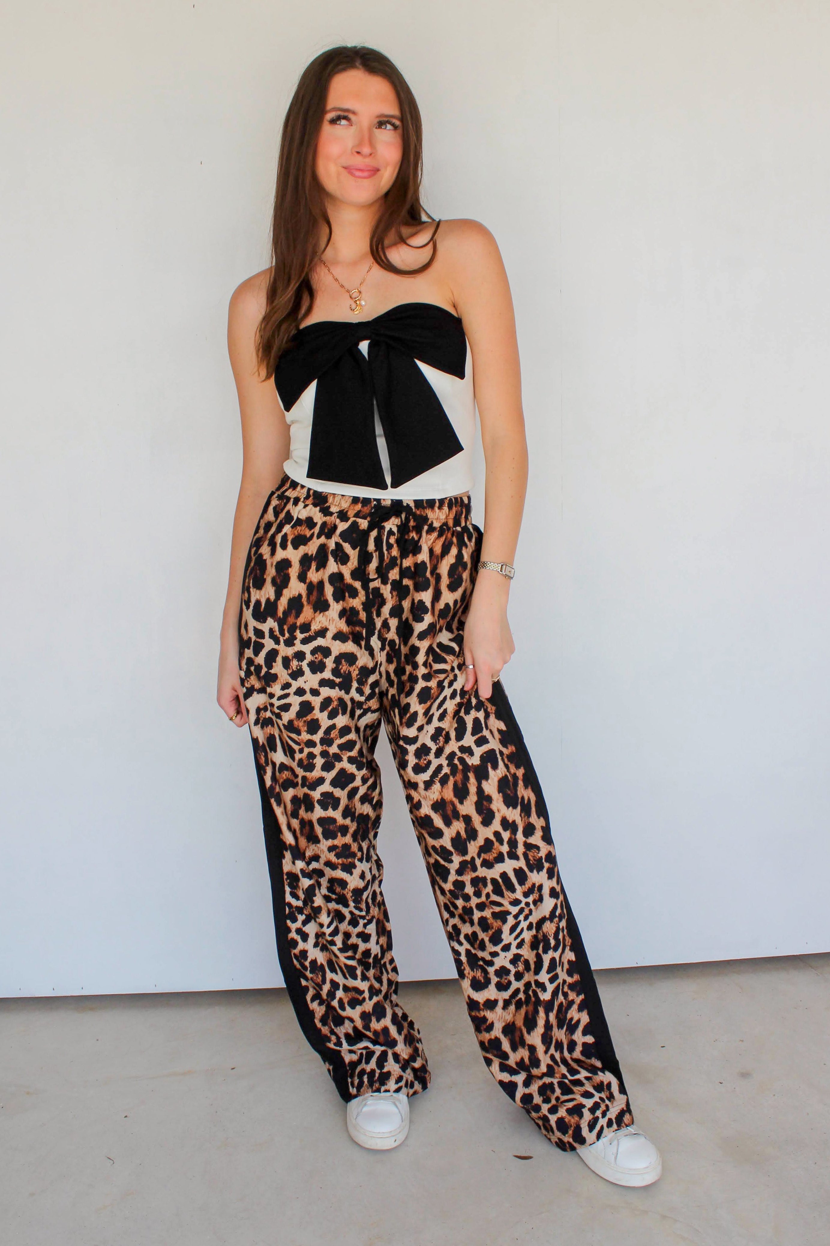 leopard pants