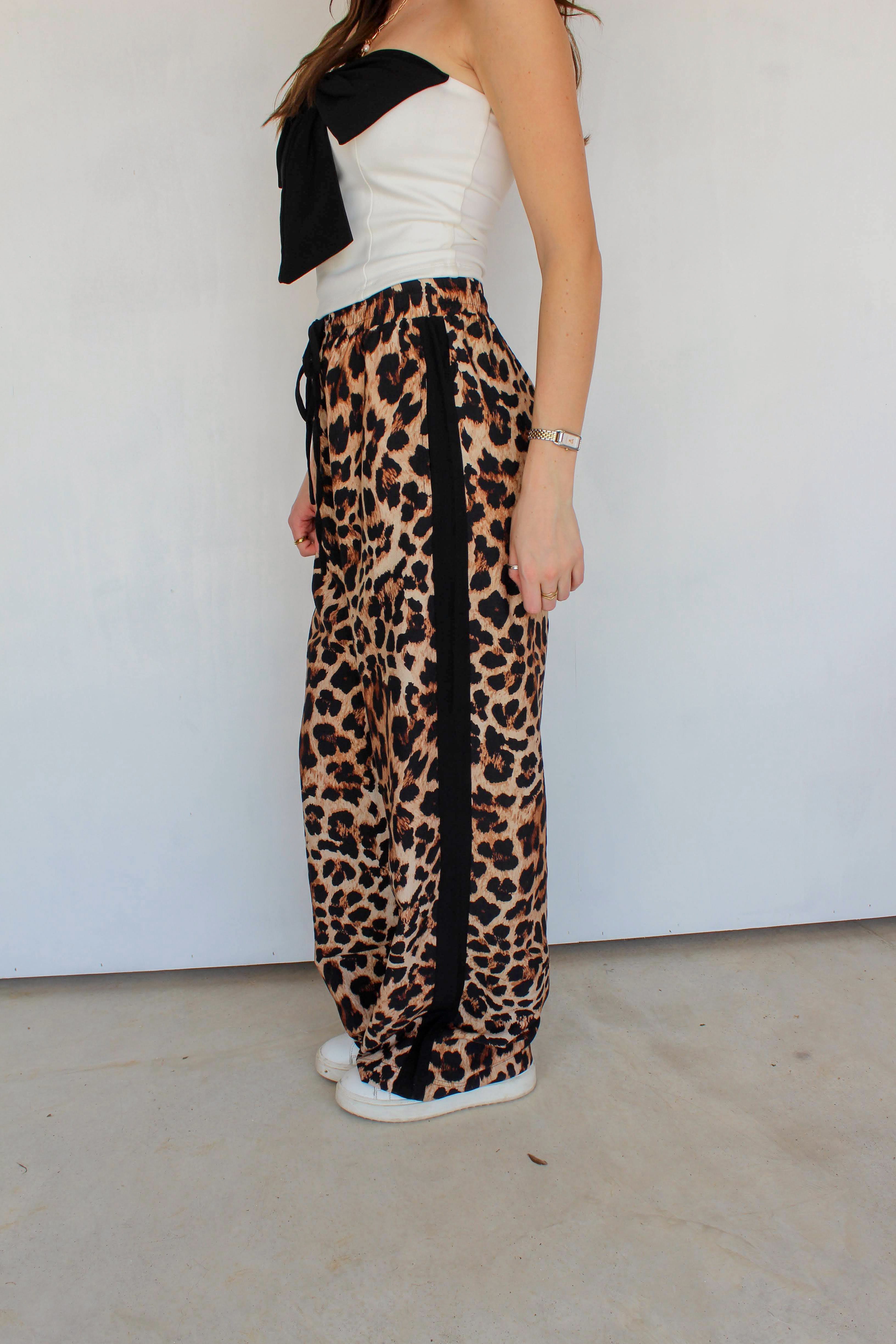 leopard pants