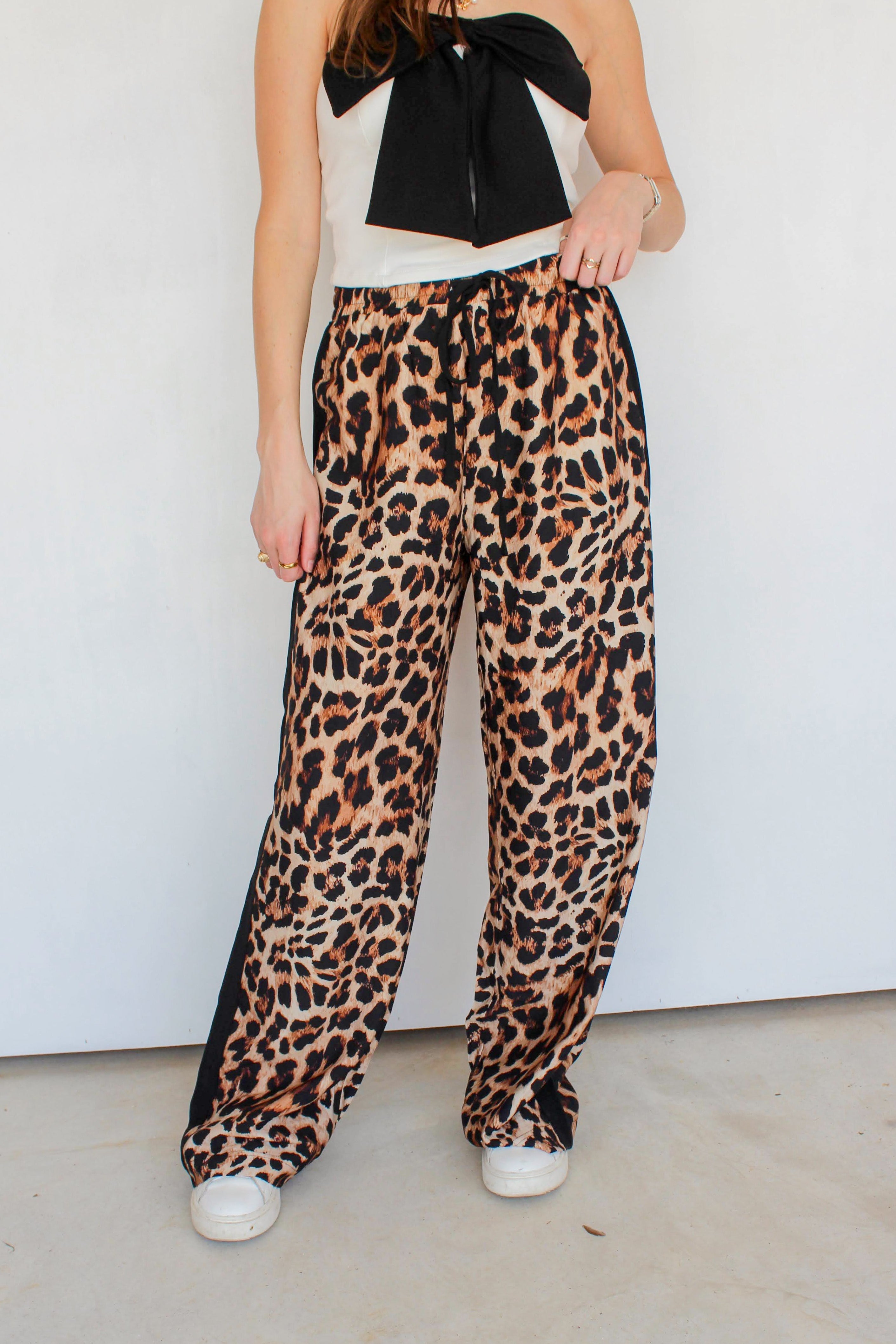 leopard pants