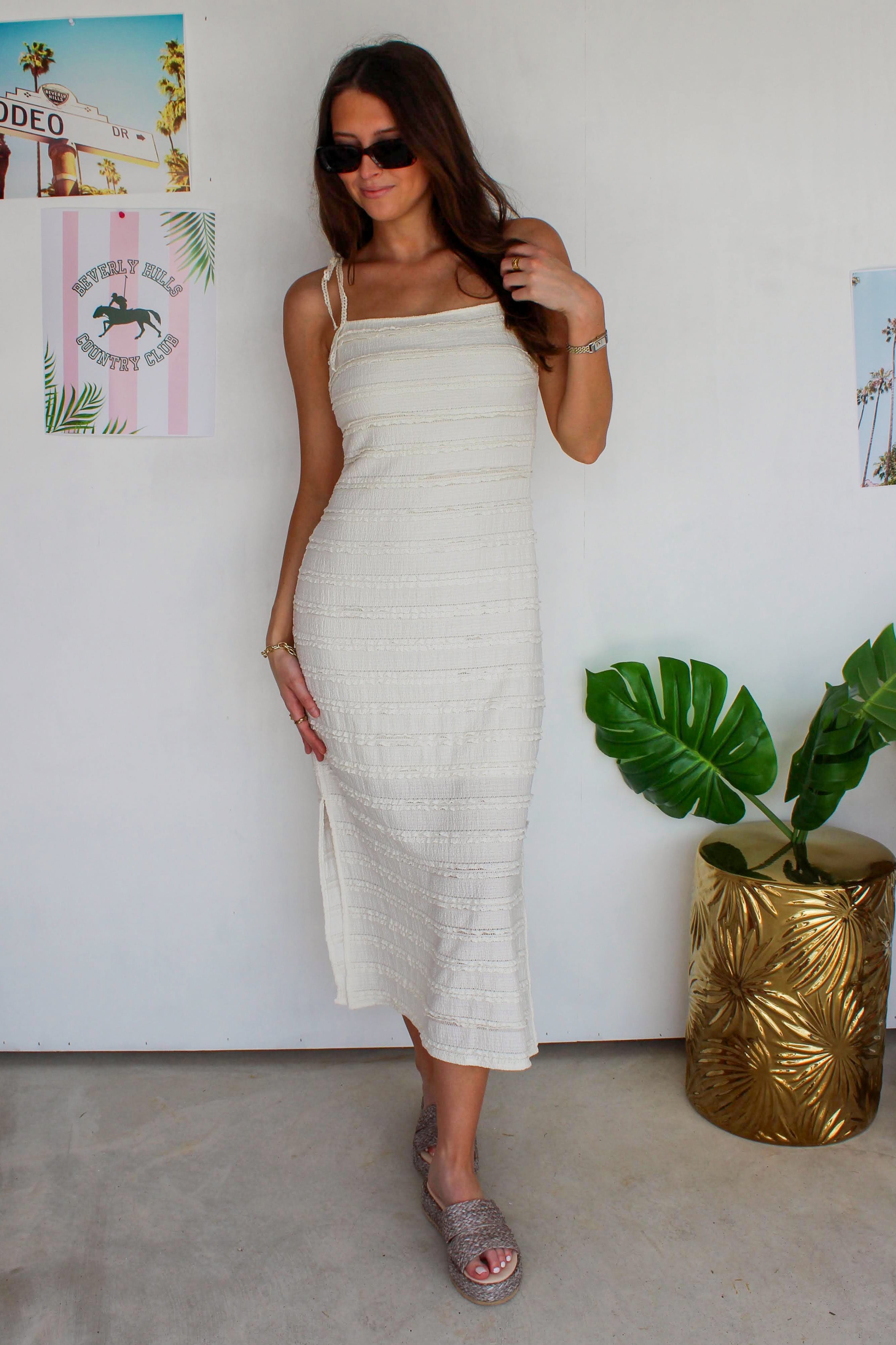 lace maxi dress
