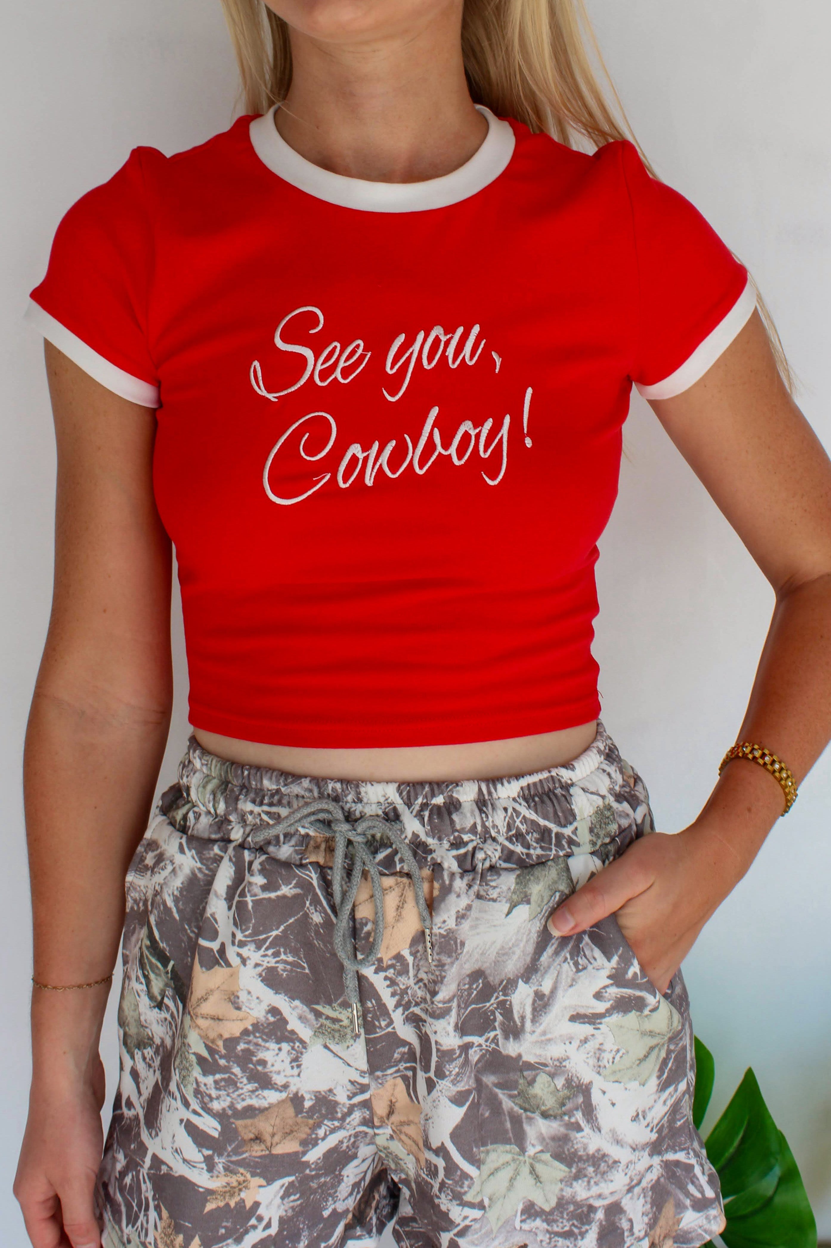 See you Cowboy Baby Tee