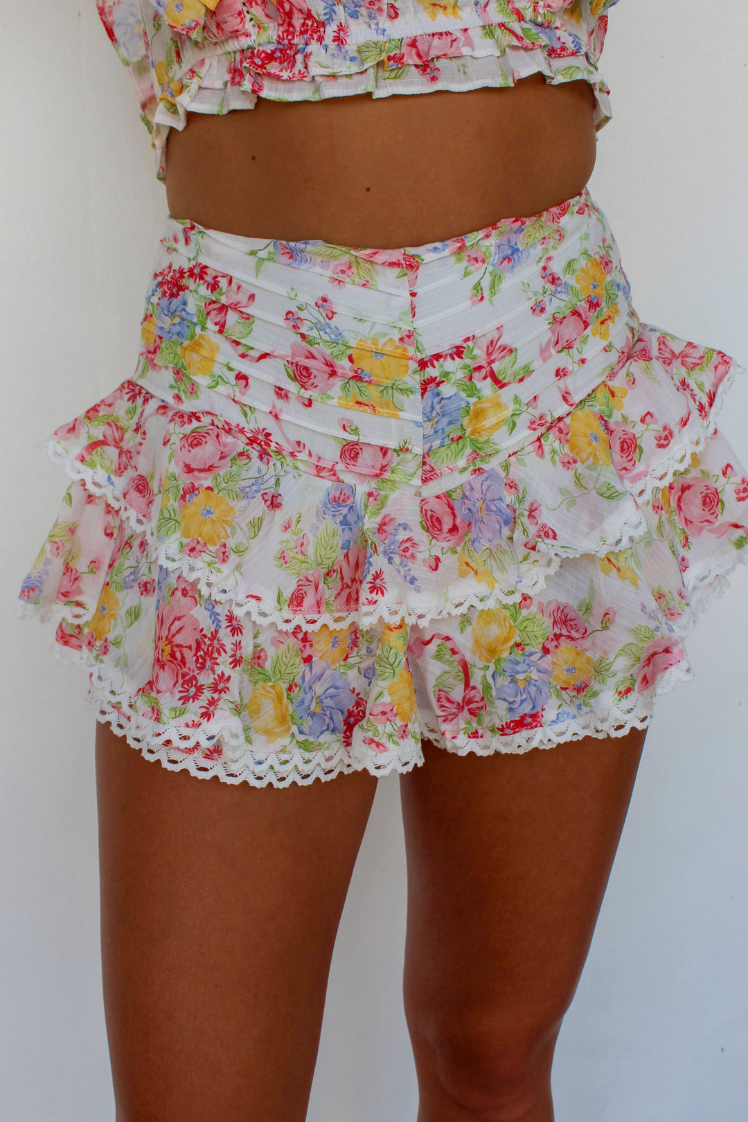 Floral Ruffle Set