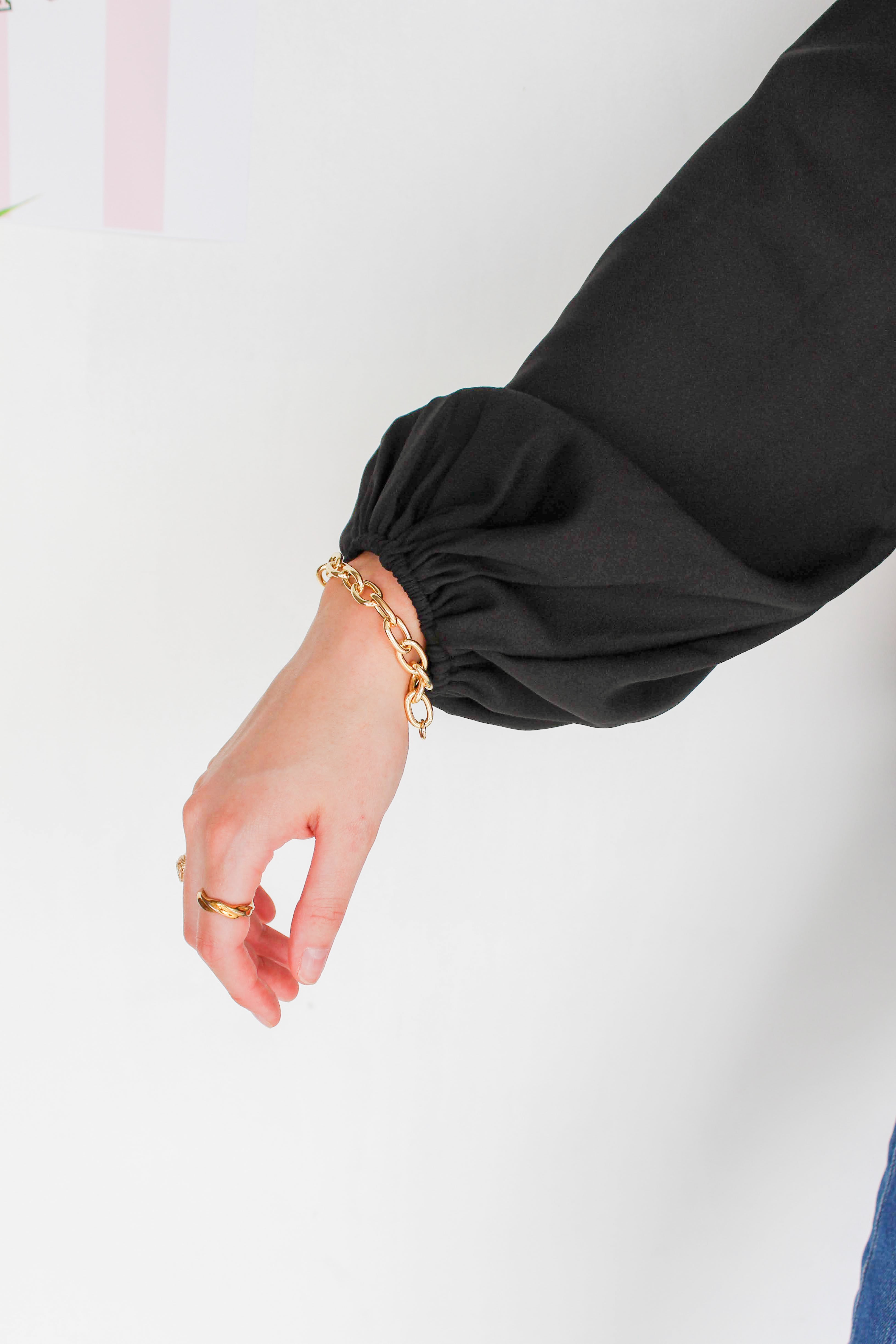 black bow tie blouse