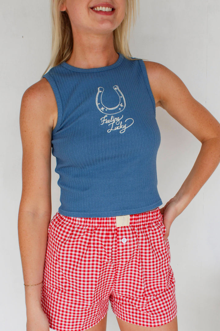 Feeling lucky tank top