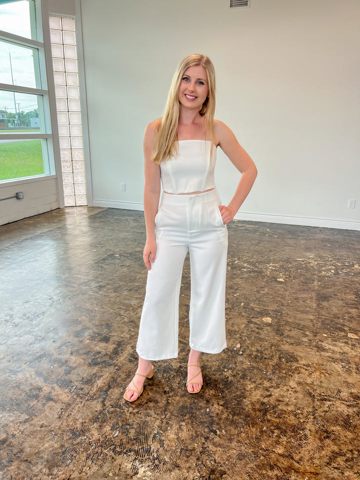 White Tube Top - JD Ranch Boutique