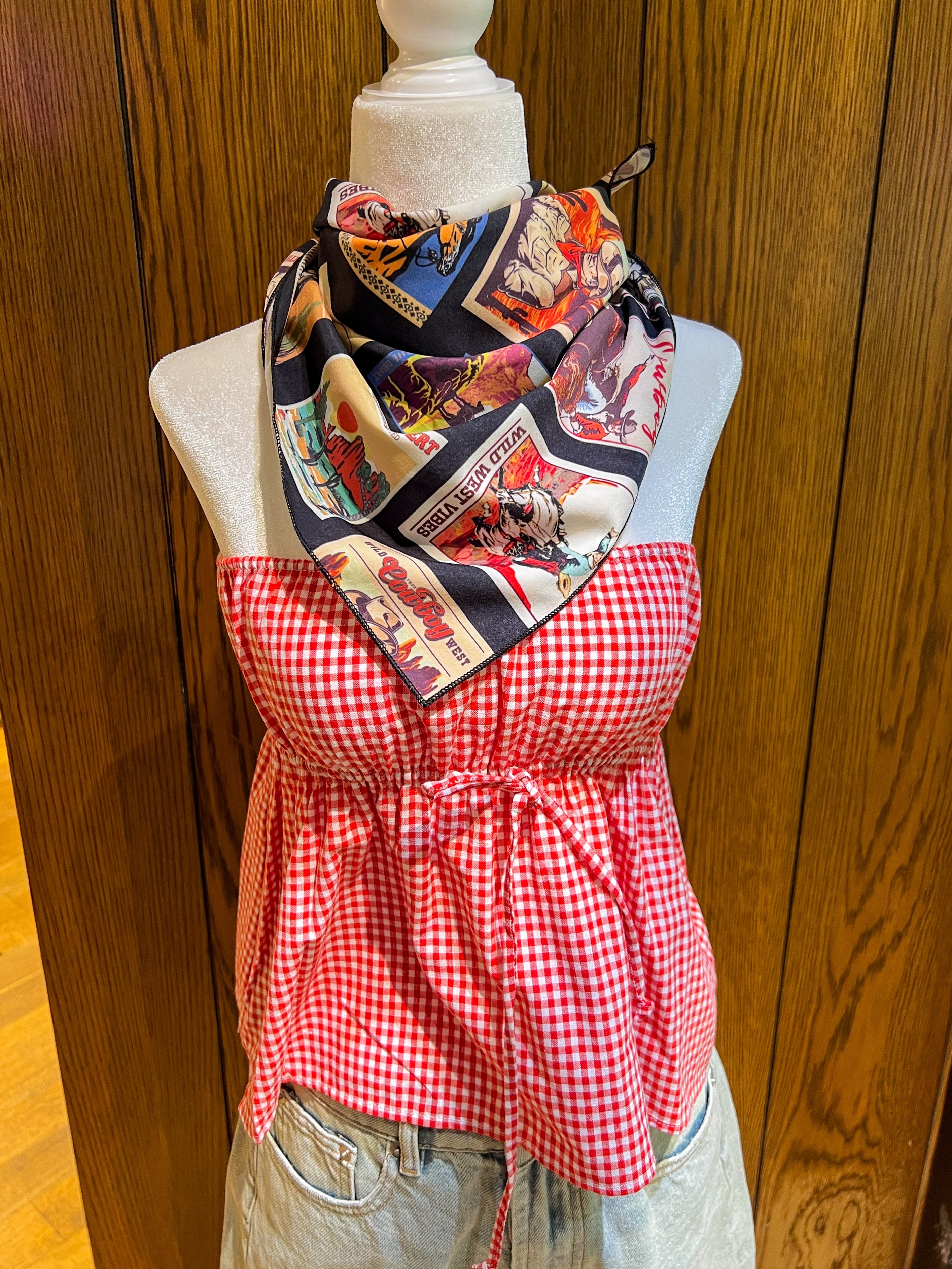 western wild rag scarf