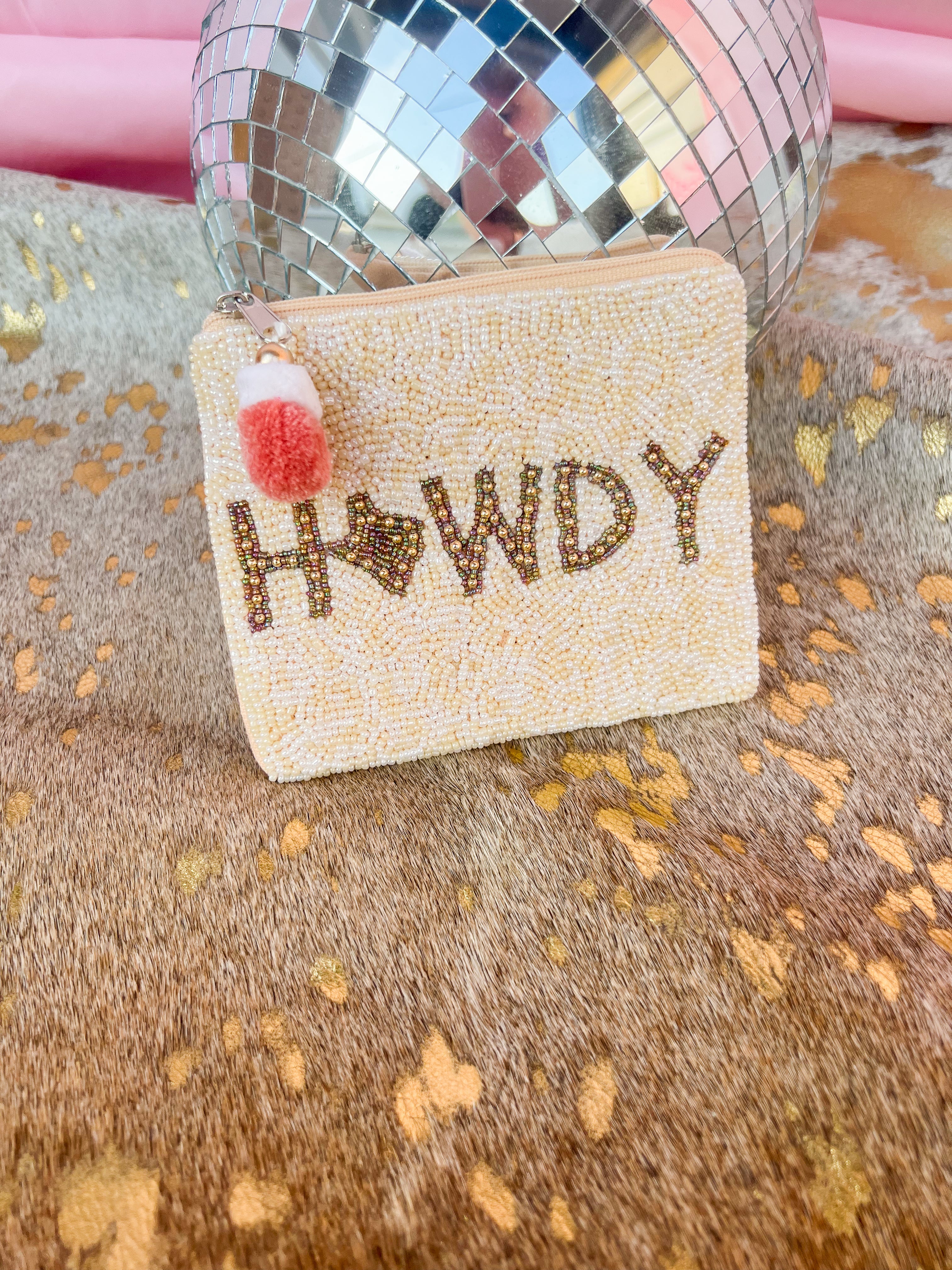 Texas Howdy Coin Pouch - JD Ranch Boutique