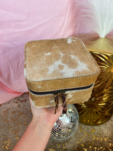 Cowhide Jewelry Case - JD Ranch Boutique