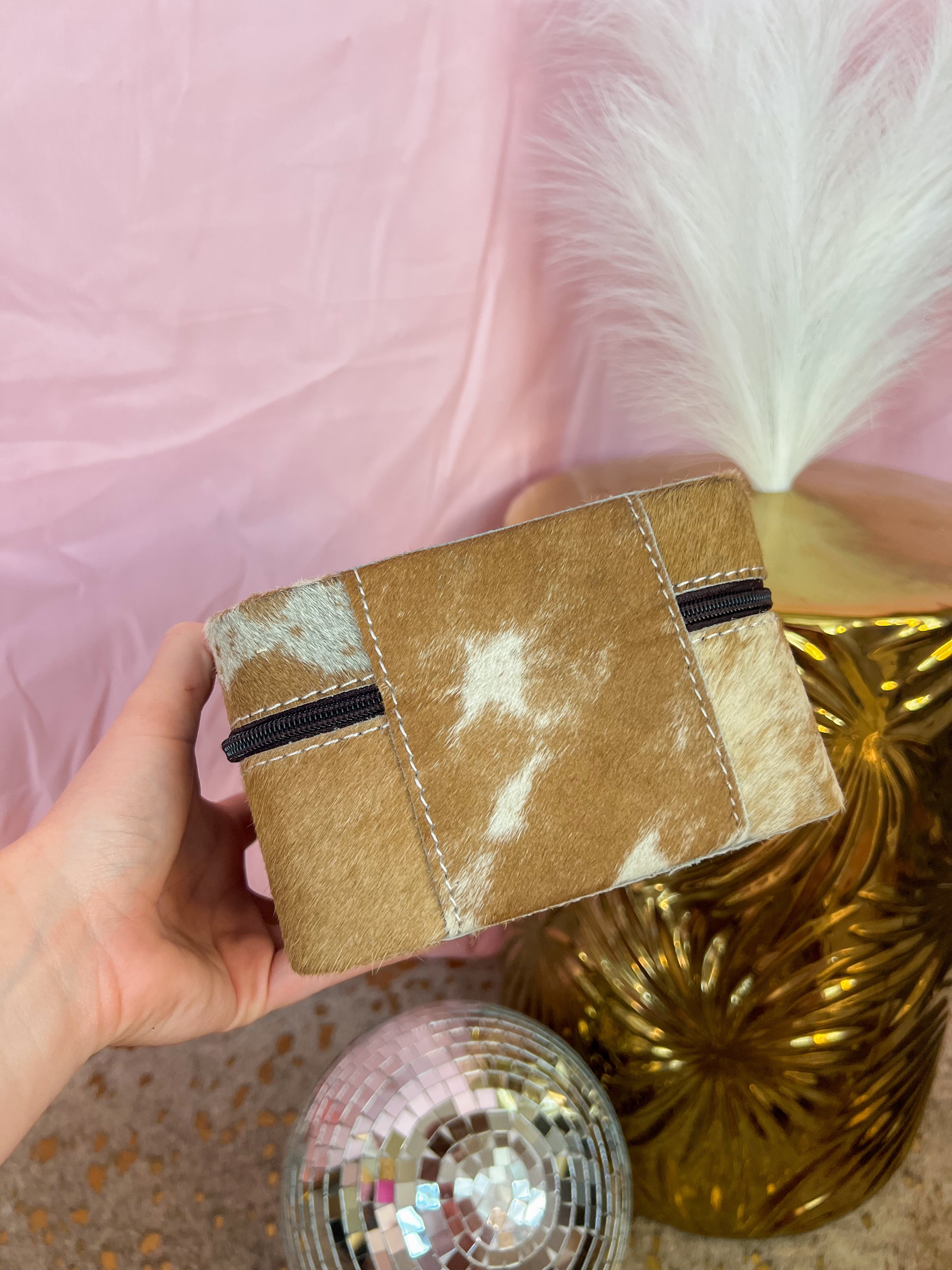 Cowhide Jewelry Case - JD Ranch Boutique