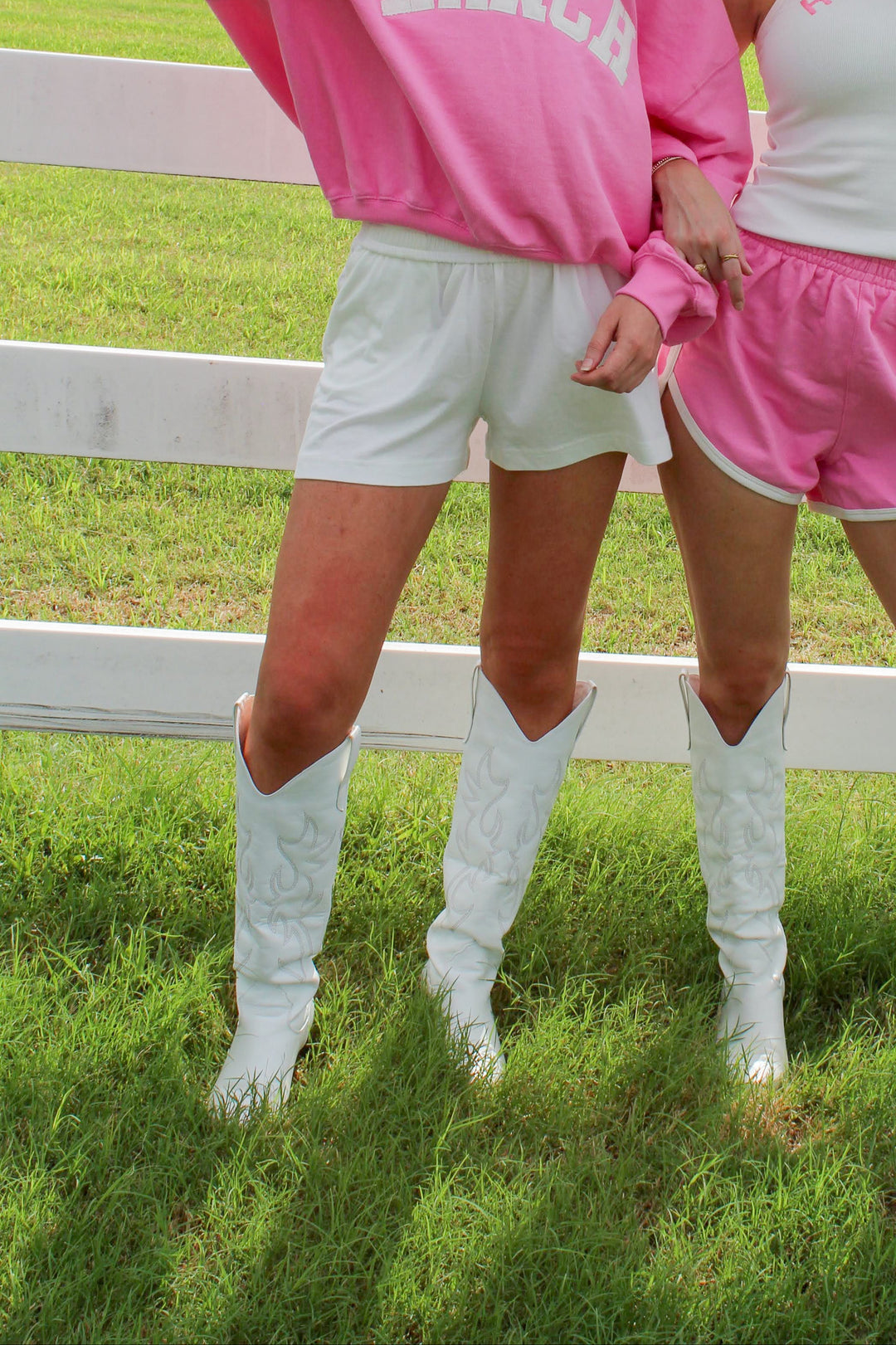 RANCH Shorts in White