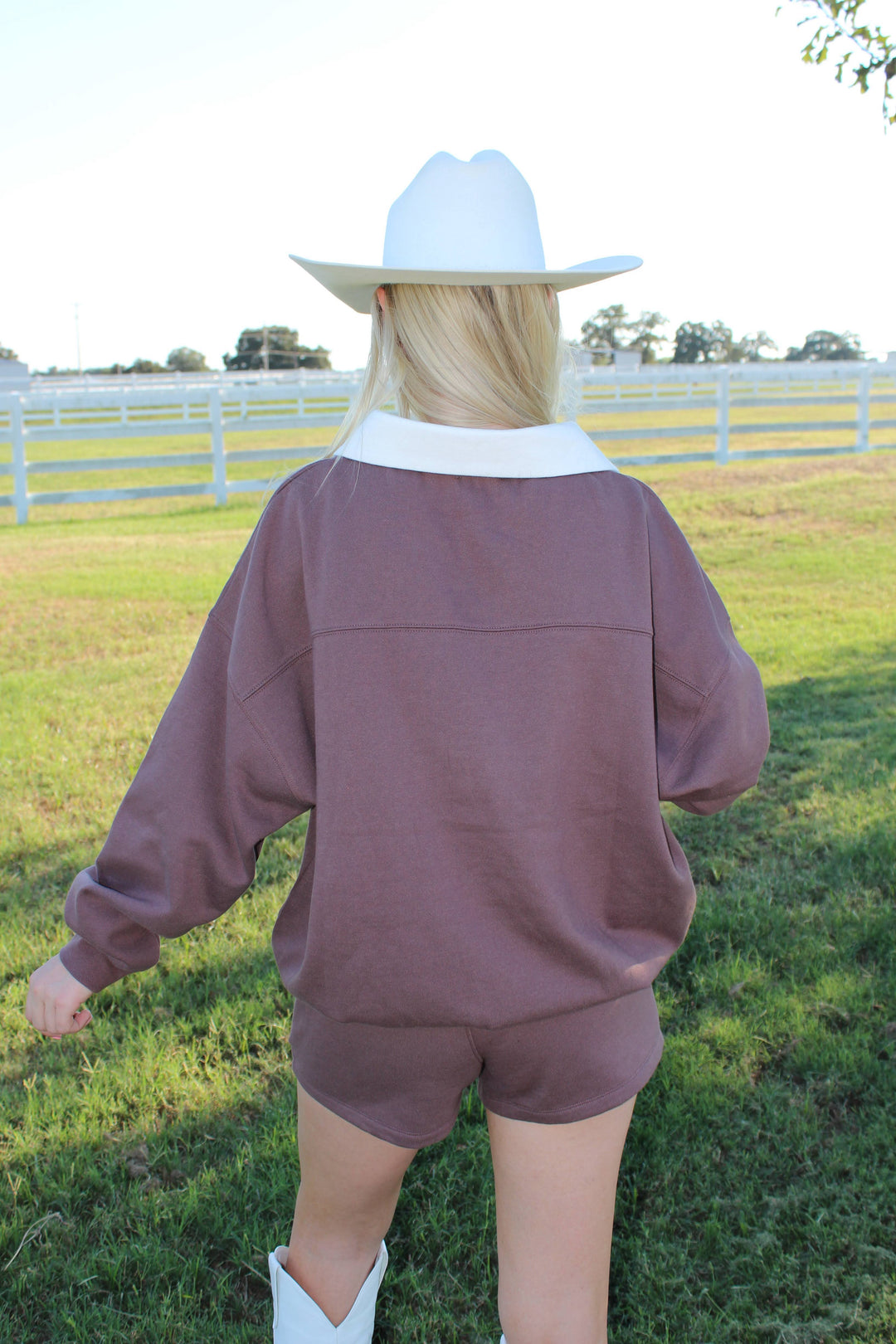 PREORDER Ranch Set in Brown Gingham
