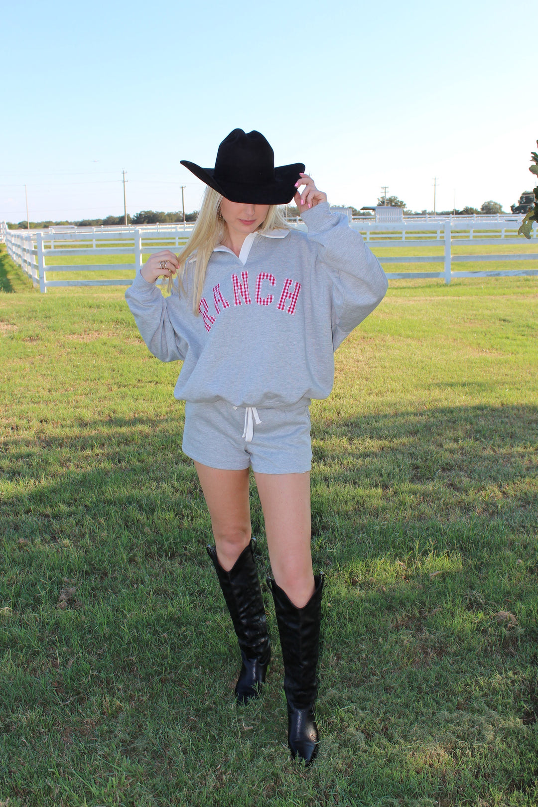 PREORDER Ranch Set in Red Gingham