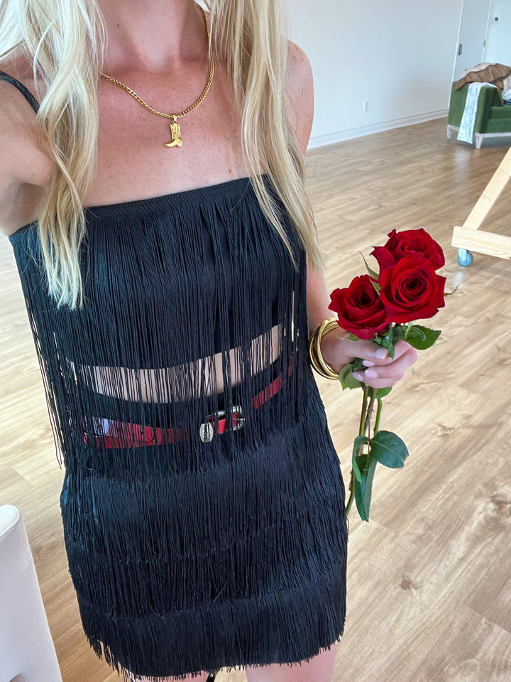 Cowgirl Boot Necklace