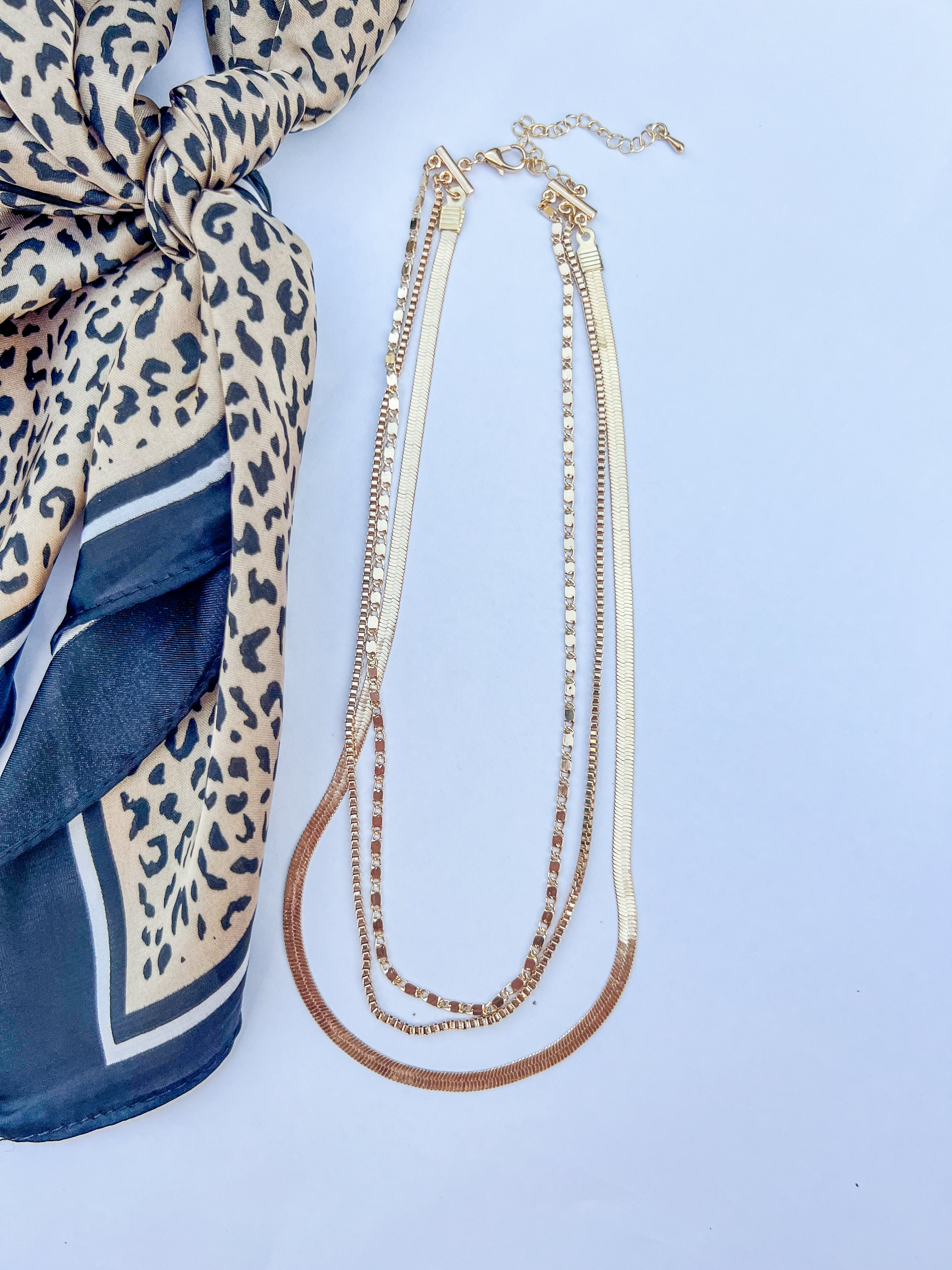 The Laura Necklace in Gold - JD Ranch Boutique