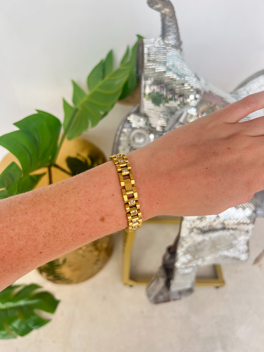 Gold Watch Band