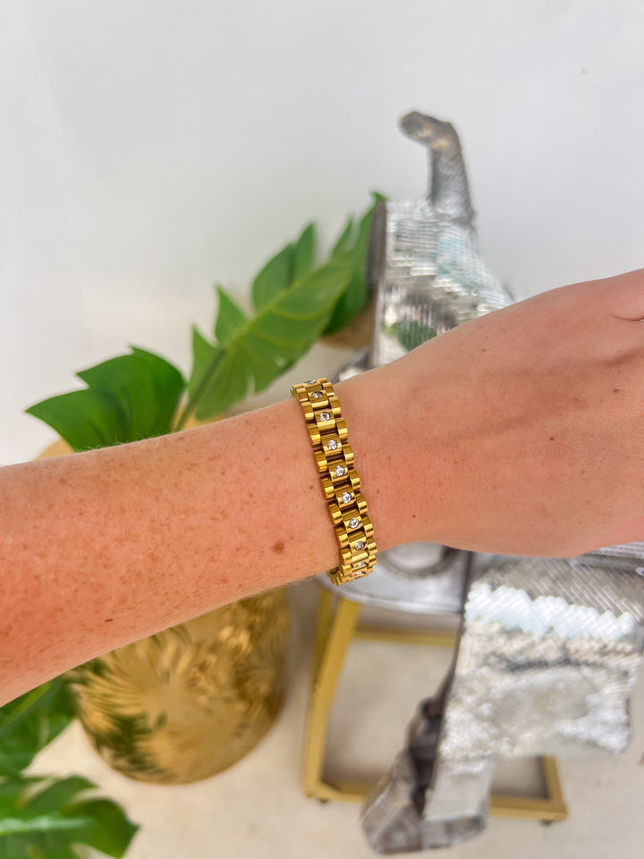 Gold Watch Band
