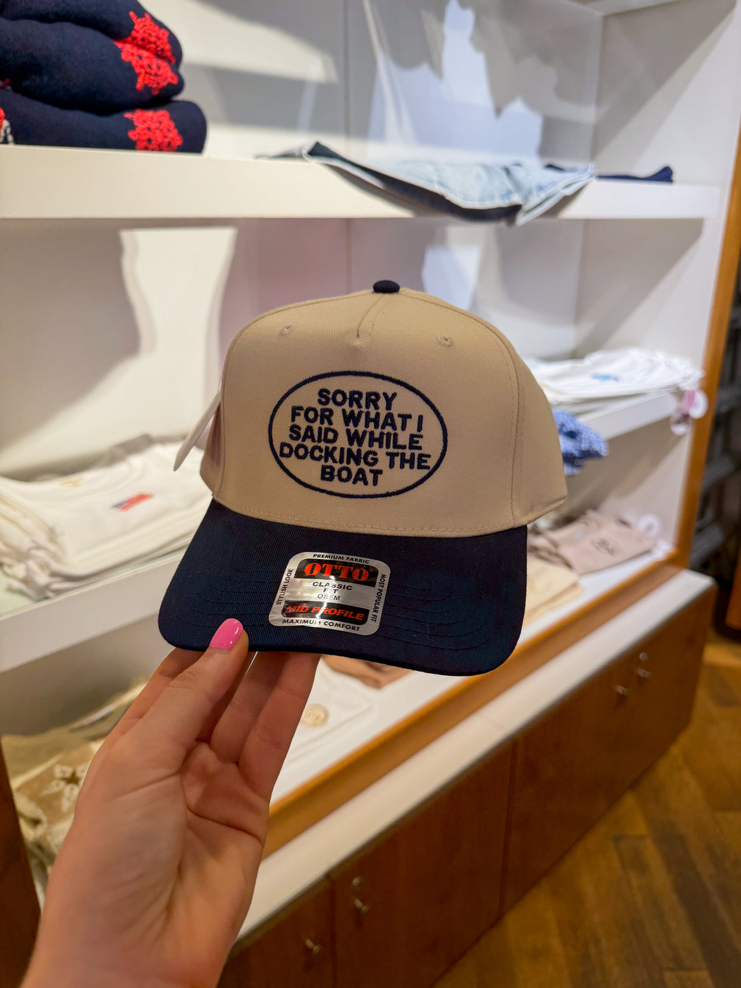 Docking the Boat Trucker Hat