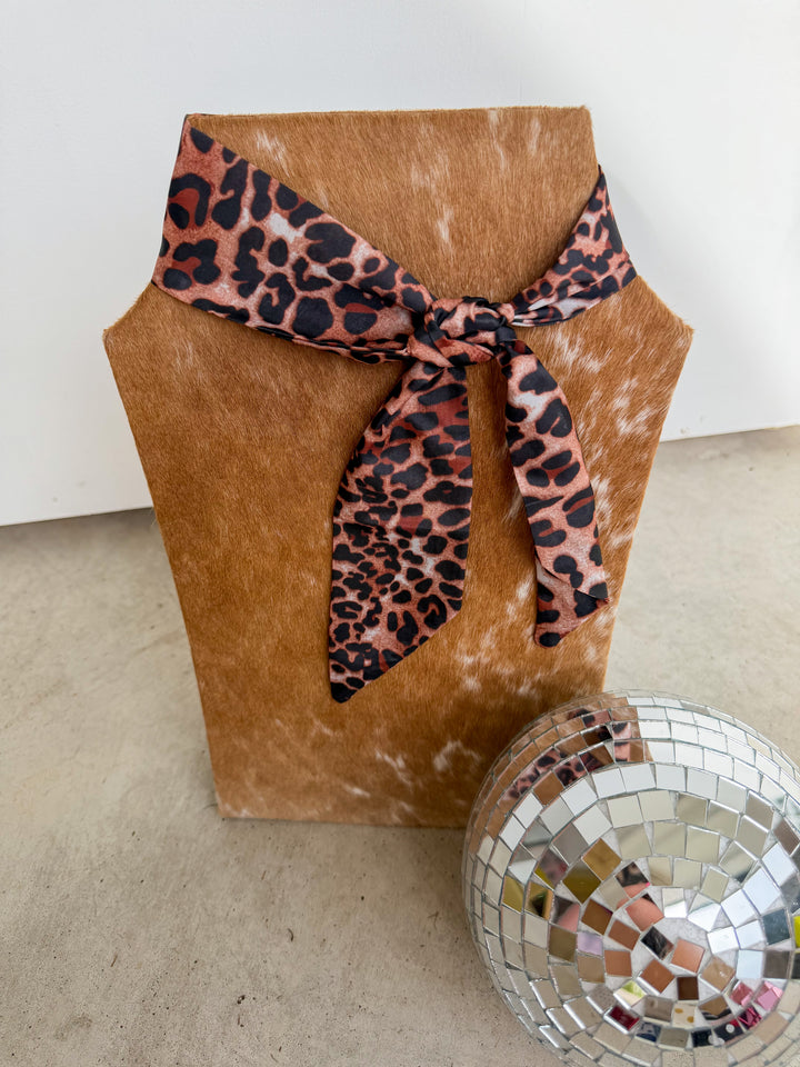 Leopard Print Twilly