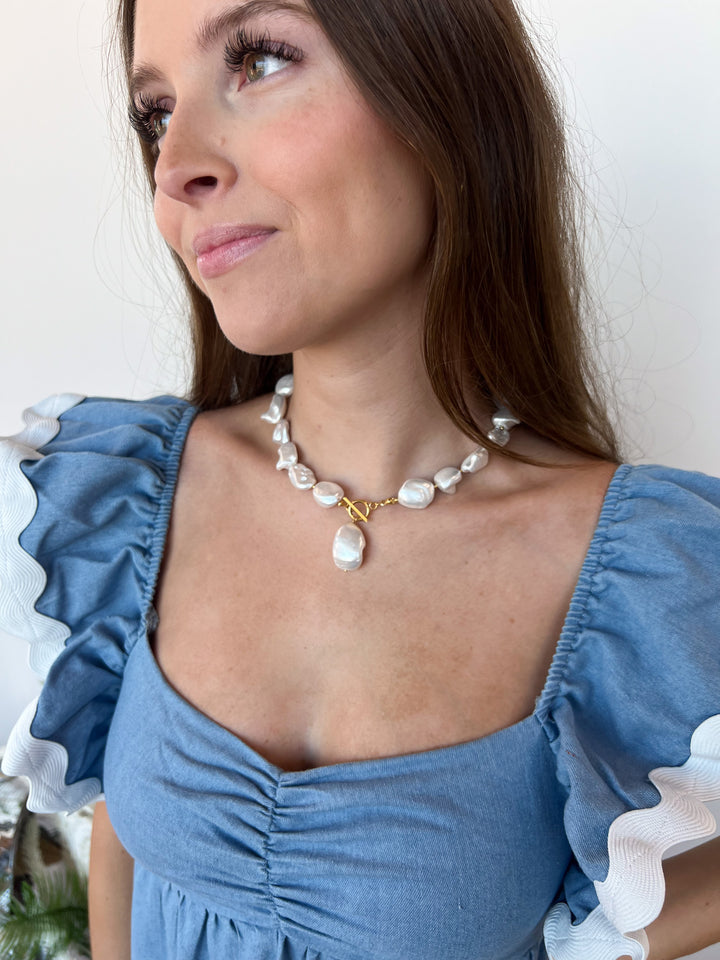 Chunky Pearl Necklace