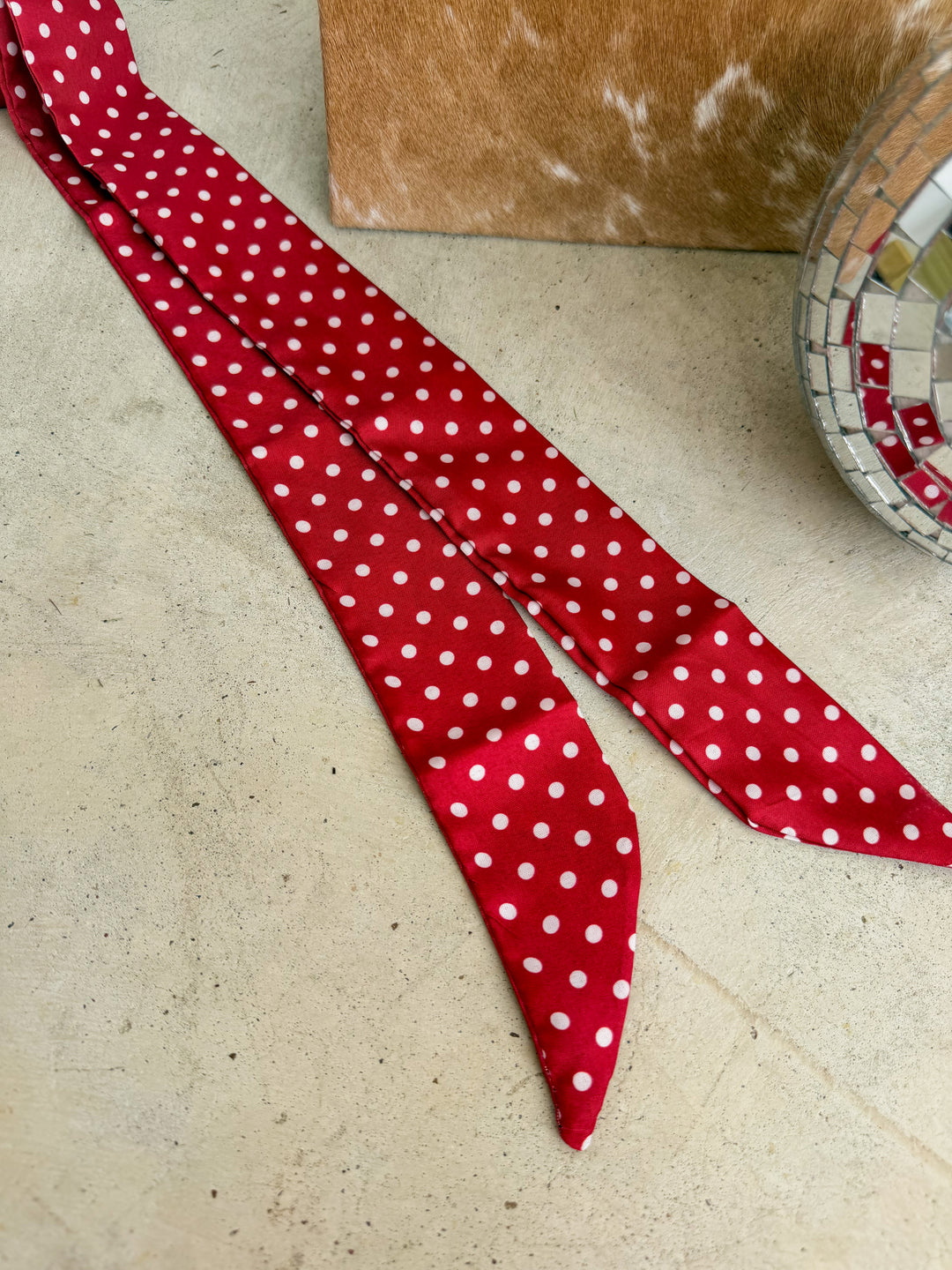 Red Polka Dot Twilly