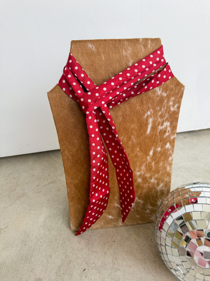 Red Polka Dot Twilly