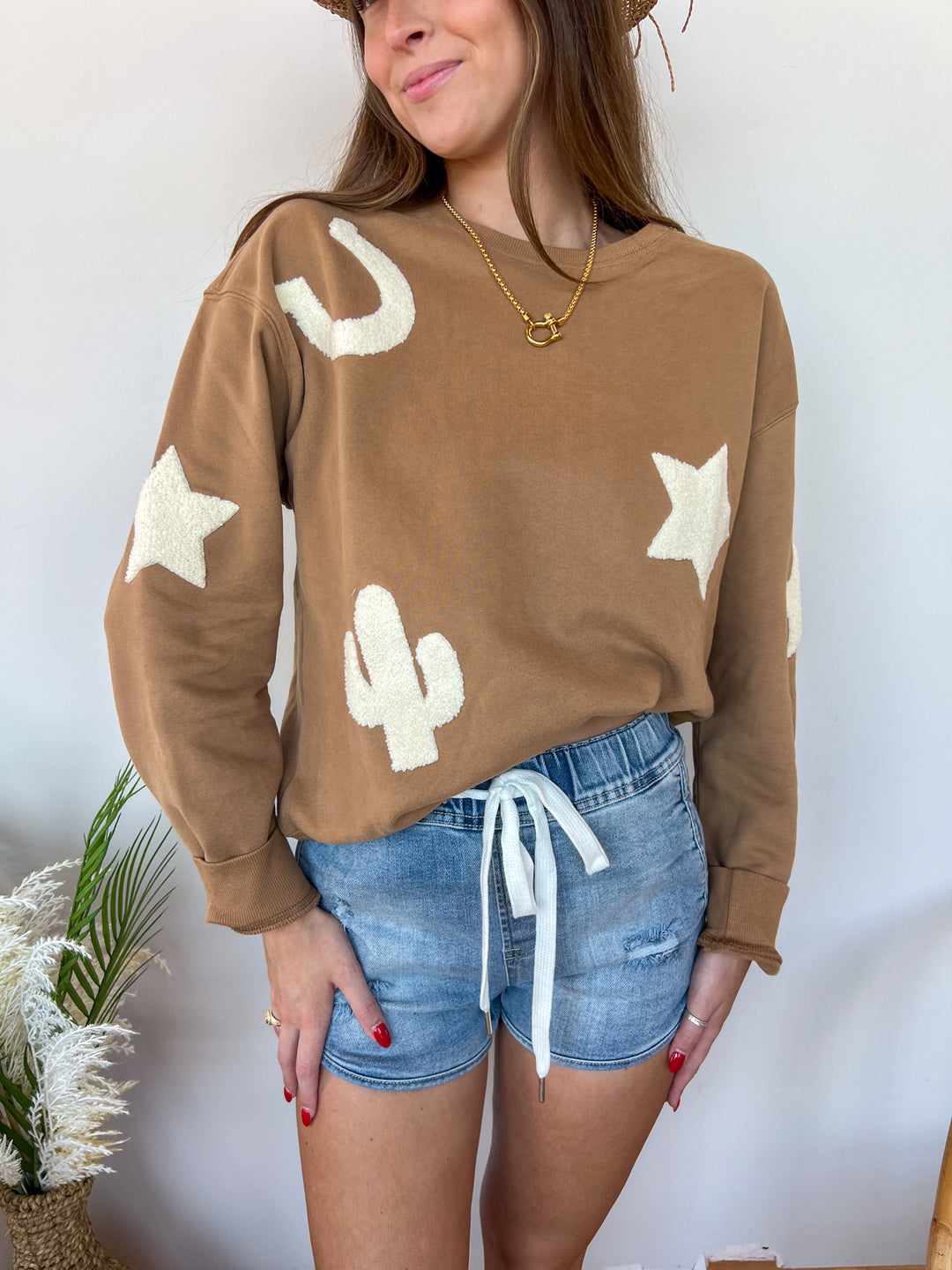 Risen Jeans Jogger Shorts