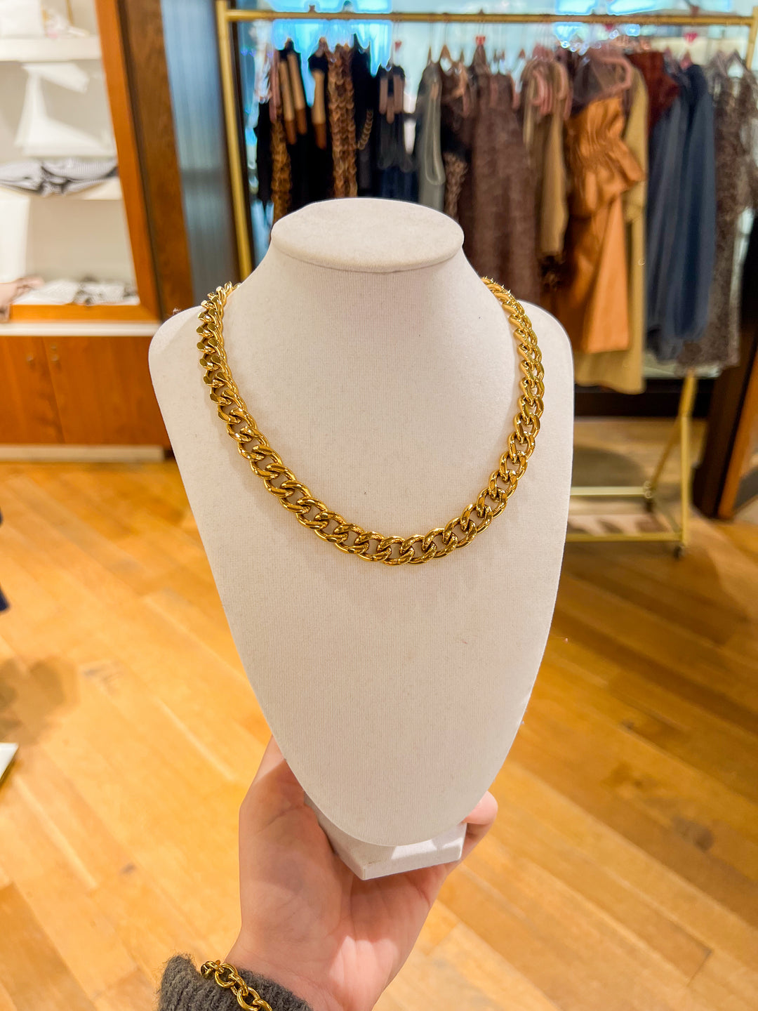 Chunky Gold Plated Chain