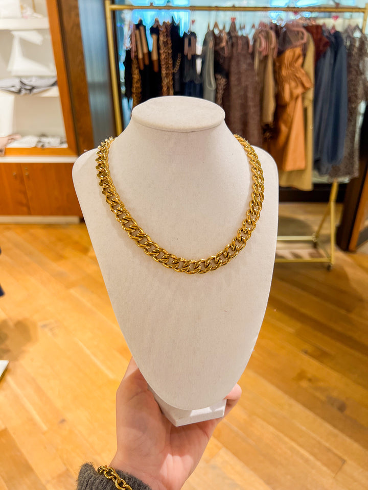 Chunky Gold Plated Chain