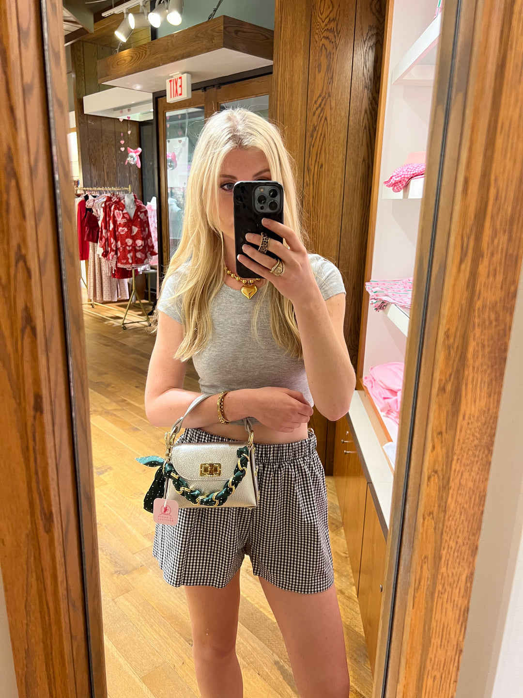 Heather Grey Baby Tee