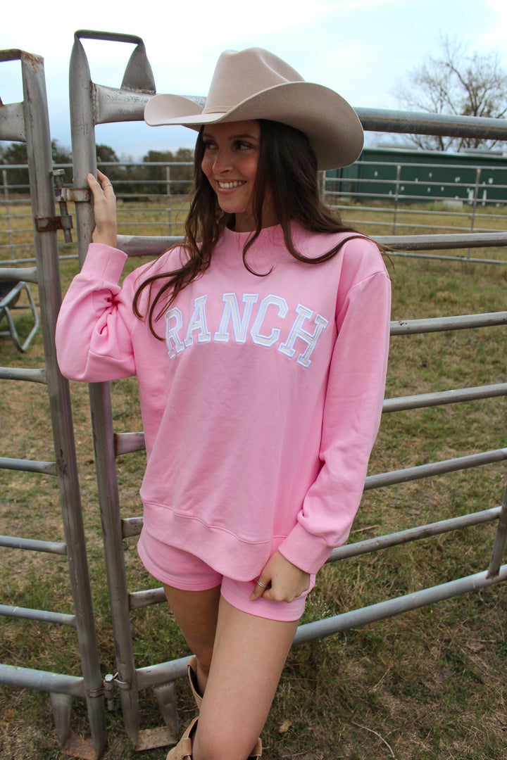 Pink Ceaser Ranch Ranch Mock Neck Set in Pink – JD Ranch Boutique